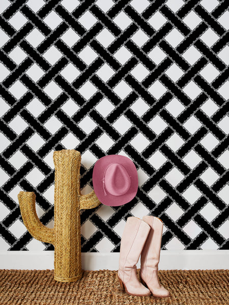 Houndstooth Wallpaper | Glitter Phone Wallpaper