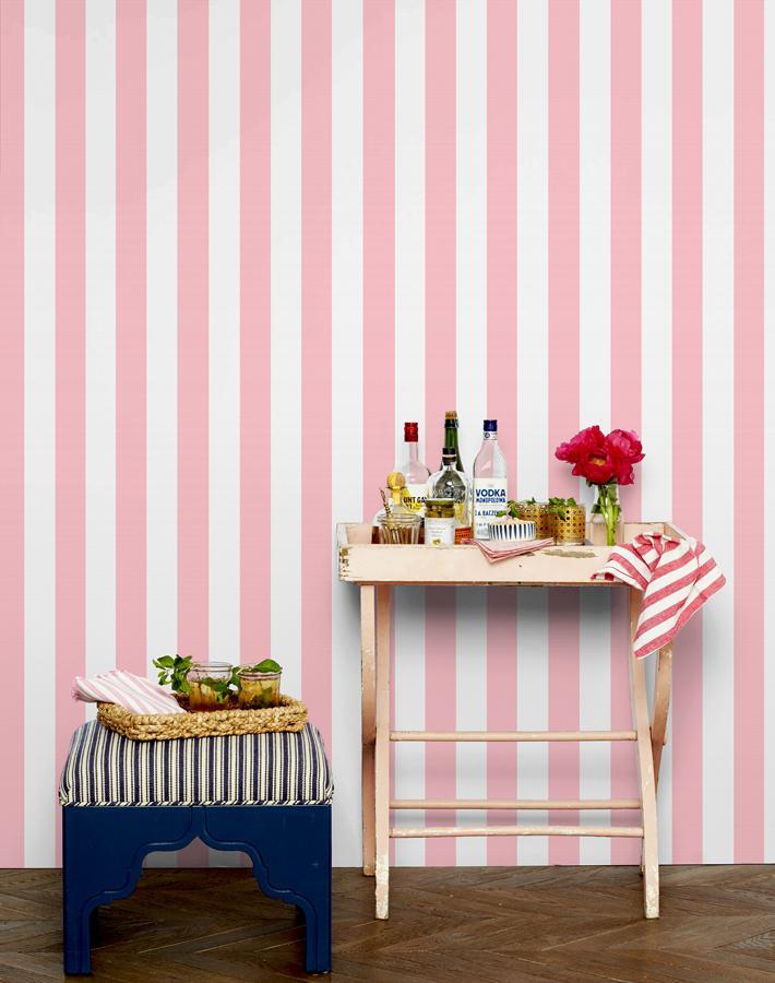 Pink white stripe  Pink stripe wallpaper, Stripes, White stripe