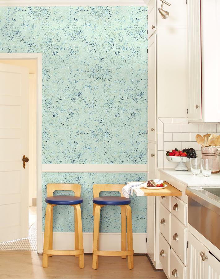 robin egg blue wallpaper