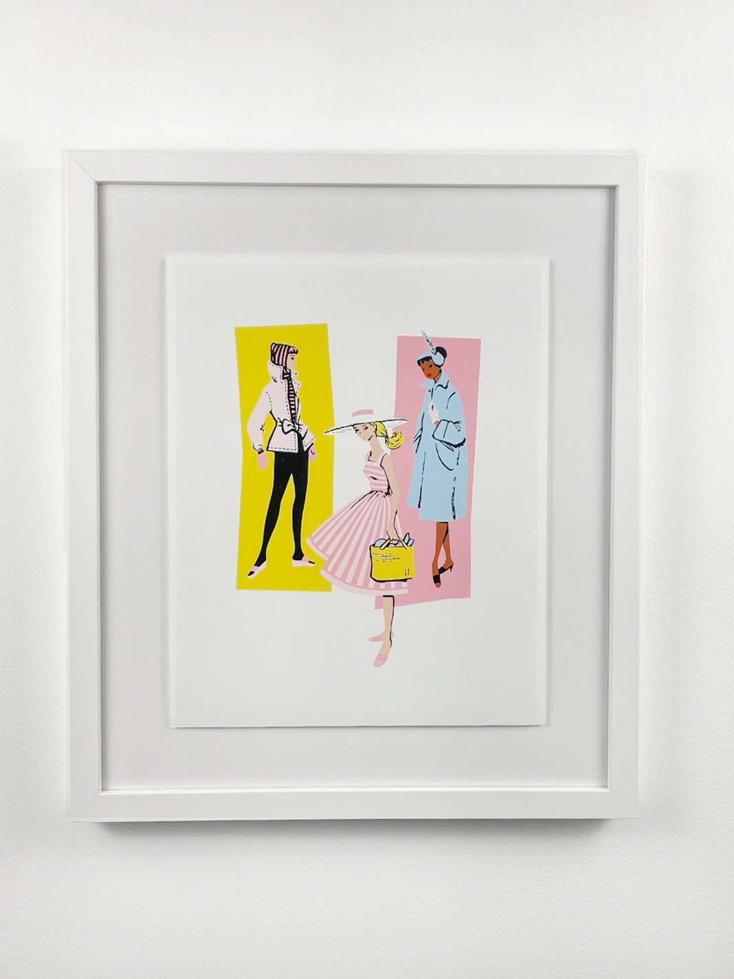 Barbie 2025 framed art